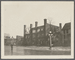 Ruins of Alvin Building. SE corner Main and Washington Streets. Sag Harbor, Southampton
