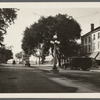 View of foot of Main Street, east side. Hotel Bay View in center. Sag Harbor, Southampton