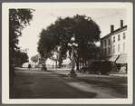 View of foot of Main Street, east side. Hotel Bay View in center. Sag Harbor, Southampton