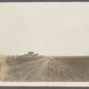 View of [Newlan] house. Road to Sagg Beach, looking south from Sagg Main St., south of Bridge Lane. Bridgehampton, Southampton