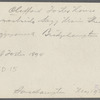 Clifford Foster house. West side Sagg Main Street, between Job? Pierson house and J. Rogers house, Saggaponack. Bridgehampton, Southampton