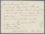 Josiah Rogers house. West side Sagg Main Street, south of Hedges Lane and Geo. Clarence Topping house, Saggaponack. Bridgehampton, Southampton