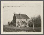 Howell house. West side Sagg Main Street, north of Montauk Highway, Poxabogue. Stood formerly on east side. Bridgehampton, Southampton