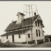 U.S. Coast Guard Mecox Life Saving Station. West side foot of Ocean Road. Bridgehampton, Southampton