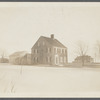 Sandford house. East side Ocean Road, opp. Mecox Road. Moved to this site from Sag Harbor about 1865. Bridgehampton, Southampton