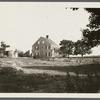 Sandford house. East side Ocean Road, opp. Mecox Road. Moved to this site from Sag Harbor about 1865. Bridgehampton, Southampton