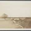 View of Sagg Bridge. Looking east from Bridge Lane. Bridgehampton, Southampton
