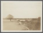 View of Sagg Bridge. Looking east from Bridge Lane. Bridgehampton, Southampton