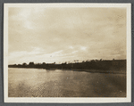 View of Sagg Pond. Looking southwest from Sagg Bridge. Bridgehampton, Southampton