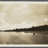 View of Sagg Pond. Looking southwest from Sagg Bridge. Bridgehampton, Southampton