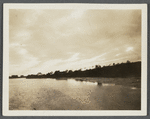View of Sagg Pond. Looking southwest from Sagg Bridge. Bridgehampton, Southampton
