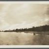 View of Sagg Pond. Looking southwest from Sagg Bridge. Bridgehampton, Southampton