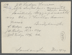 J.O. Hedges house. South side Saggaponack Road, opp. Chas. T. Ludlow house, Mecox. Bridgehampton, Southampton
