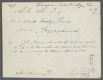 Cassander Hedges house. South side Hedges Lane, east of Saggaponack. Bridgehampton, Southampton