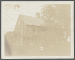 Bishop house. North side Hands Lane, just north of railroad tracks. Bridgehampton, Southampton