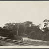 Bishop house, viewed from railroad station. North side Hands Lane, just north of railroad tracks. Bridgehampton, Southampton