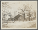 Maltbie Gelston house, now Dickerson house. East side Butter Lane, midway between junction of Hands Lane and Scuttle Hole Road. Bridgehampton, Southampton