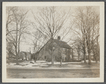Maltbie Gelston house, now Dickerson house. East side Butter Lane, midway between junction of Hands Lane and Scuttle Hole Road. Bridgehampton, Southampton