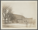 Barns of Dickerson farm. East side Butter Lane, midway between Hands Lane and Scuttle Hole Road. Bridgehampton, Southampton