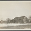 Barns of Dickerson farm. East side Butter Lane, midway between Hands Lane and Scuttle Hole Road. Bridgehampton, Southampton