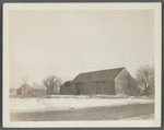 Barns of Dickerson farm. East side Butter Lane, midway between Hands Lane and Scuttle Hole Road. Bridgehampton, Southampton