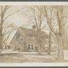 Maltbie Gelston house, now Dickerson house. East side Butter Lane, midway between junction of Hands Lane and Scuttle Hole Road. Bridgehampton, Southampton