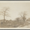 View of Noah H. Halsey house from Scuttle Hole Road. West side of Brick Kiln Road. Bridgehampton, Southampton