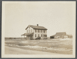 Part of old Hallock's Academy. North side Montauk Highway, west of Sagg Main Street. Bridgehampton, Southampton
