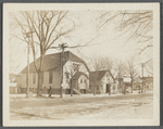 Atlantic Hall. NE corner Main and Corwith Roads. Built by Presbyterian Church for social purposes, moved from south side of road to present site. Bridgehampton, Southampton