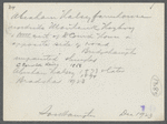 Abraham Halsey house. North side Montauk Highway, west of One Mile Stone, west and opp. D. Corwith house, east of Overlook farm. Bridgehampton, Southampton