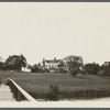 Benedict house. View from Montauk Highway. Part of mill shown on right. Water Mill, Southampton