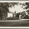 Gate house of Morse residence. South side Montauk Highway, east side of MiII Creek. Water Mill, Southampton