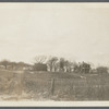 Cooper house (left of center in view). South side Mecox Road, about 200ft west of Ocean Road, east of Jobs Lane, Mecox. Bridgehampton, Southampton