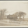 Chatfield house. North side Mecox Road, east of Jobs Lane, opposite Cooper house. Formerly Francis' steam gristmill, erected 1851, moved to this site. Bridgehampton, Southampton