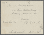 View of former Mecox Inn. Foot of Horse Mill Lane. View from Water Mill. Bridgehampton, Southampton