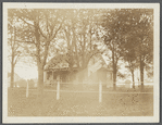 Lawrence Cook house. South side Mecox Road, west of Horse Mill Lane and Ludlow house, Mecox. Bridgehampton, Southampton