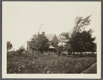 Charles A. Ludlow house. West side Mecox Road. Built 1817, incorporating a much older structure said to have been the original house of Anthony Ludlam. Bridgehampton, Southampton