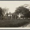 Haynes house. Road leading north to Hay Ground Cemetery, between Montauk Highway and Paul's Lane, Hay Ground. Bridgehampton, Southampton