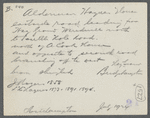 Alderman Haynes house. East side road leading from windmill north to Scuttle Hole Rd., north of A. Cook house, opp. 2nd road branching west, Hay Ground. Bridgehampton, Southampton
