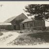 Andrew Eldridge barns. Near Scuttle Hole line, Hay Ground. Bridgehampton, Southampton
