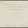 C. Turbell house. West side Scuttle Hole Road, north of C. Rogers house (now Tim Kelly). Bridgehampton, Southampton