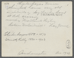 Charles Rogers house. West side Scuttle Hole Road, north side of railroad tracks, Hay Ground. Bridgehampton, Southampton