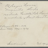 Charles Rogers house. West side Scuttle Hole Road, north side of railroad tracks, Hay Ground. Bridgehampton, Southampton