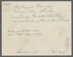 Charles Rogers house. West side Scuttle Hole Road, north side of railroad tracks, Hay Ground. Bridgehampton, Southampton
