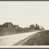 View of houses. South side Shore Road. T. Halsey house (1896) on right. Water Mill, Southampton