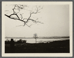 View of Poxabogue Pond, looking southwest. Bridgehampton, Southampton