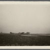 View of G. Hildreth house (1896) in the distance. Standing back in fields, north of Montauk Highway, west of N.O. Hedges Sag House. Bridgehampton, Southampton