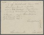 View of G. Hildreth house (1896) in the distance. Standing back in fields, north of Montauk Highway, west of N.O. Hedges Sag House. Bridgehampton, Southampton