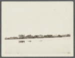 View of Town Pond (alias Lake Agawam) waterfront, showing houses. Southampton, Southampton