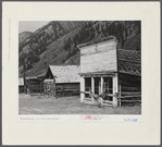 Ghost mining town. Ashcroft, Colorado.